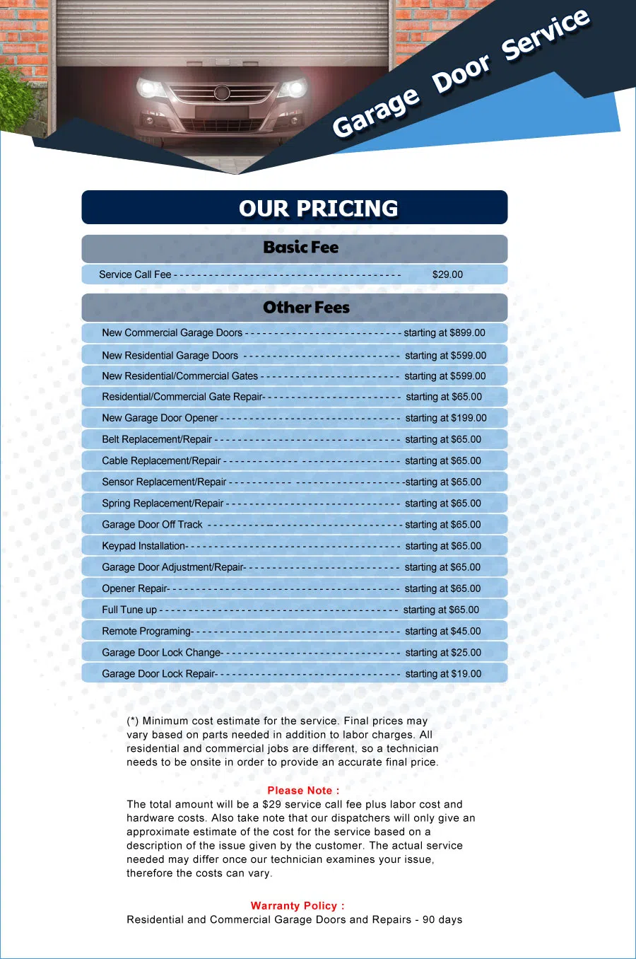 Eagle Garage Door Service Commack, NY 631-318-7076